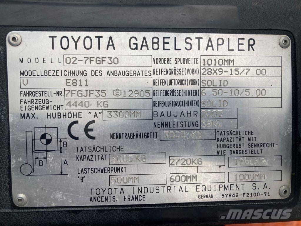 Toyota 02-7FGF30 Gas Stapler