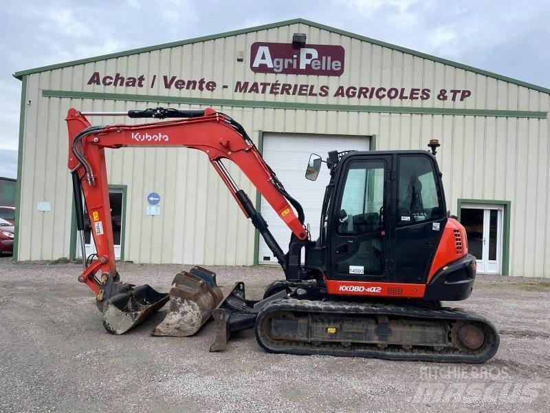 Kubota KX080-4 Minibagger < 7t