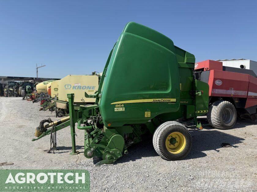John Deere 864 Rundballenpressen