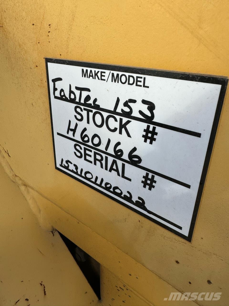 Fabtek 153 Sonstige Forstmaschinen