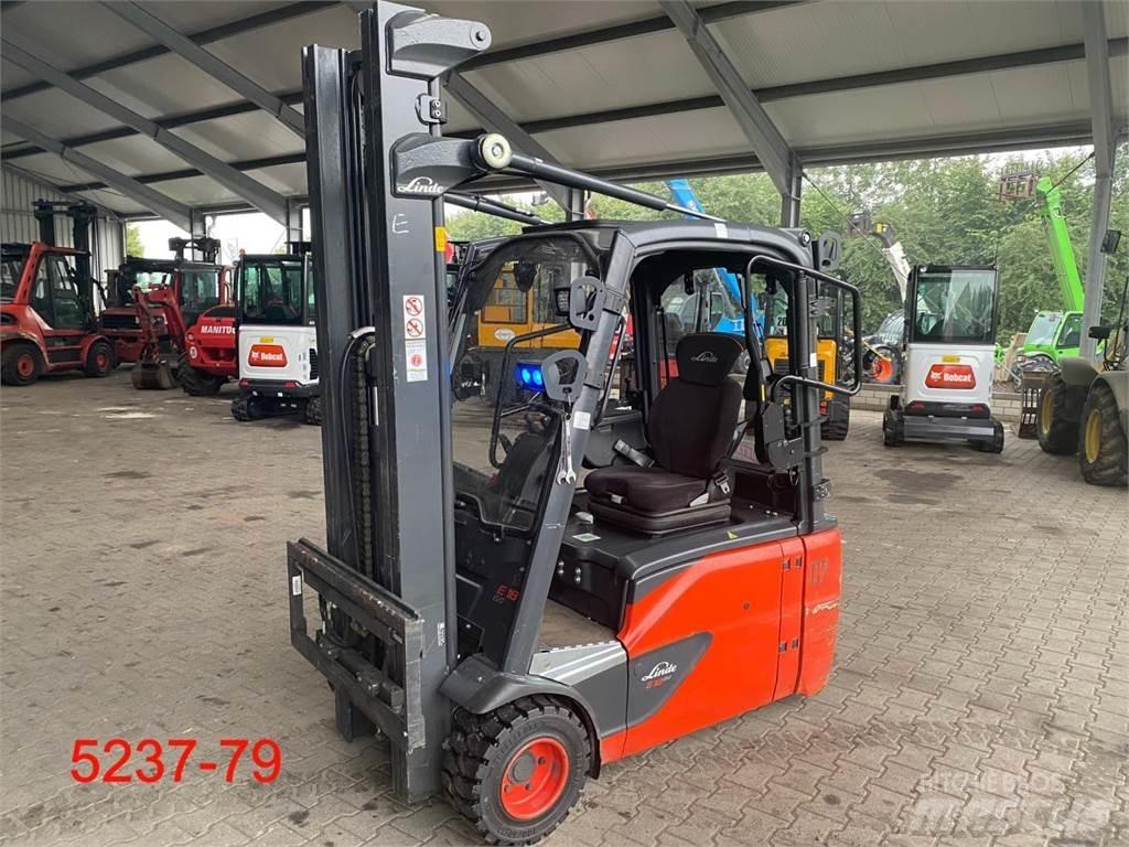 Linde E 18 L 02 EVO Elektro Stapler