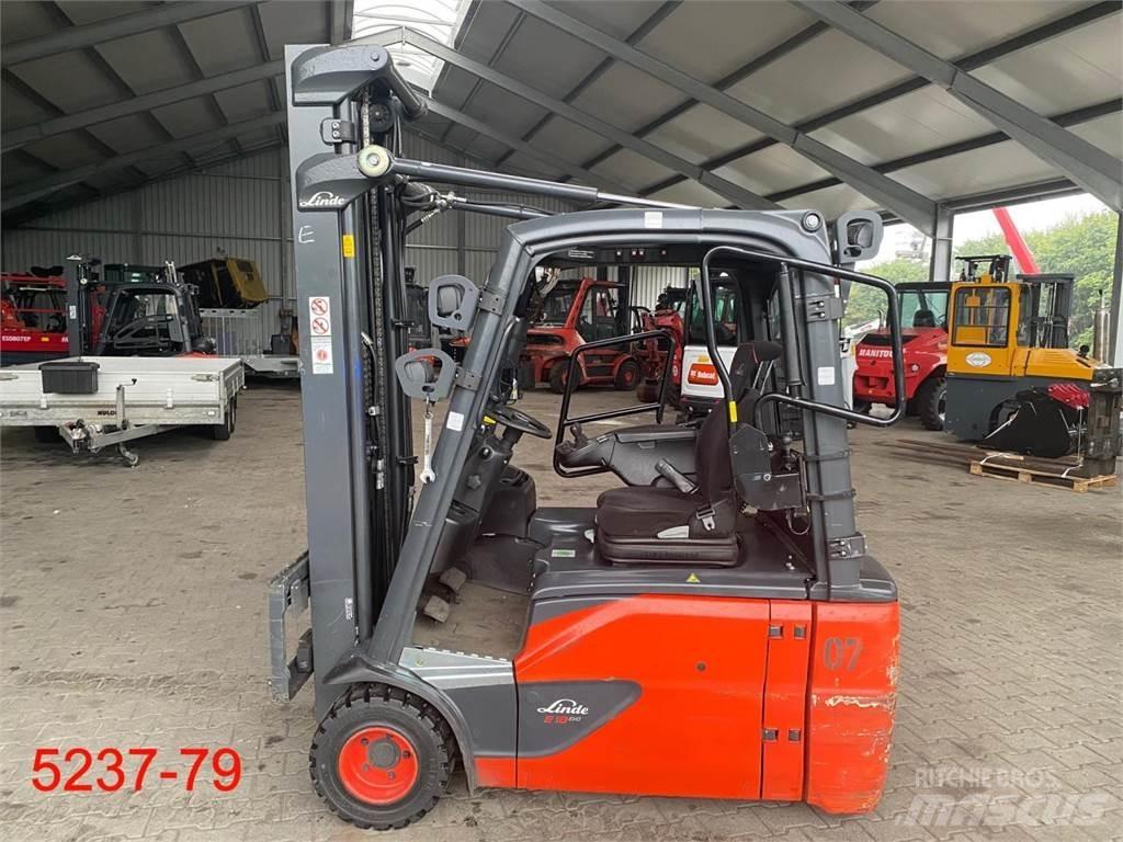 Linde E 18 L 02 EVO Elektro Stapler