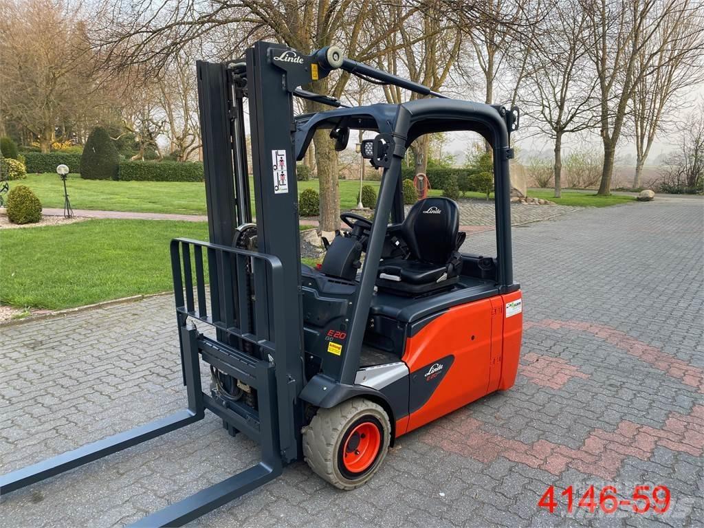 Linde E 20 L 02 Elektro Stapler