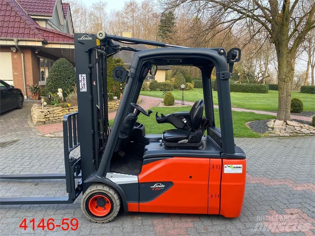 Linde E 20 L 02 Elektro Stapler