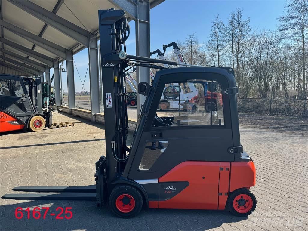 Linde E 20 PH 386 Elektro Stapler