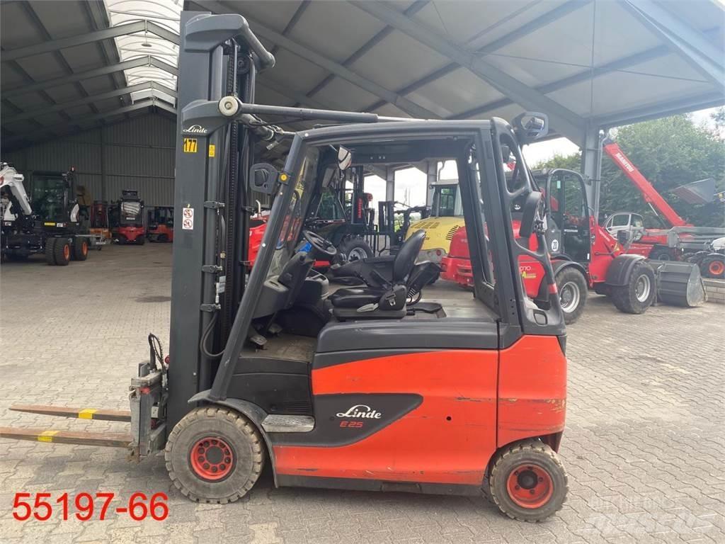 Linde E 25 HL - 01 600 Elektro Stapler