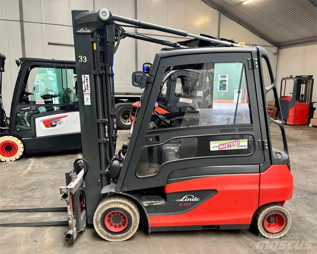 Linde E 30 - 01 Elektro Stapler