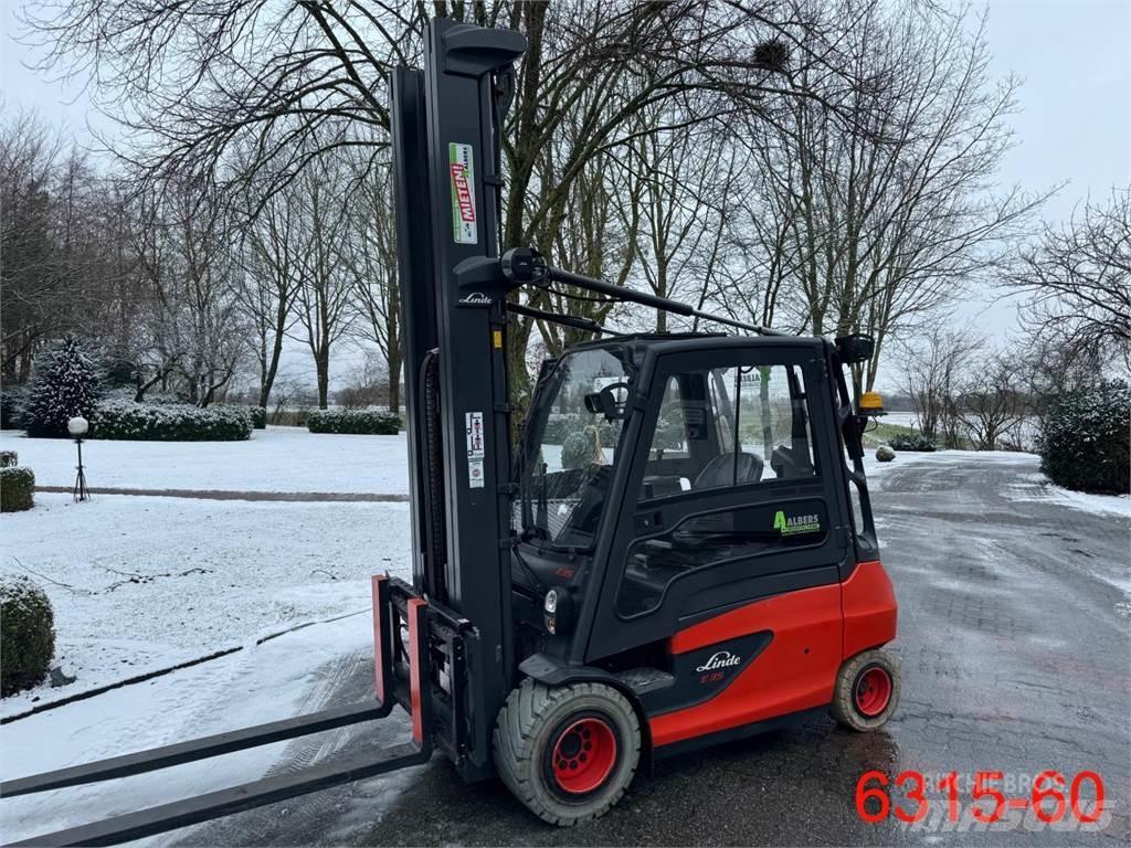 Linde E 35 L 01 Elektro Stapler
