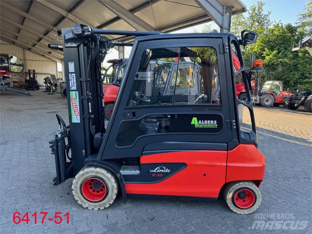 Linde E 35 L 01 Elektro Stapler