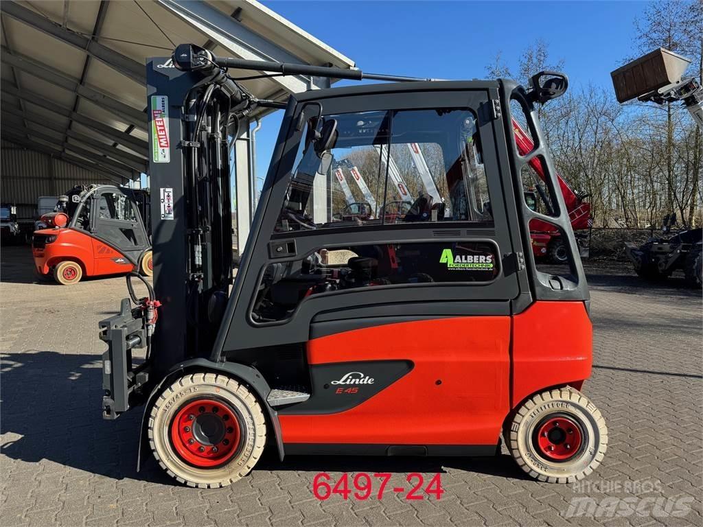 Linde E 45 HL 600 Elektro Stapler