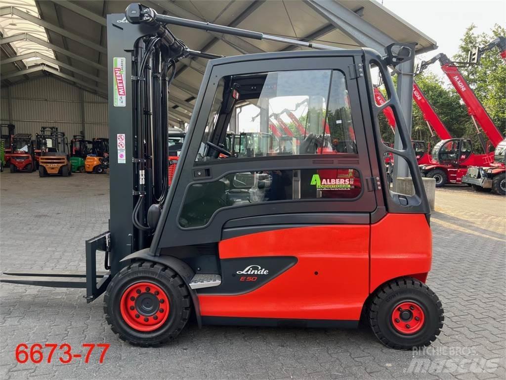 Linde E 50 HL Elektro Stapler