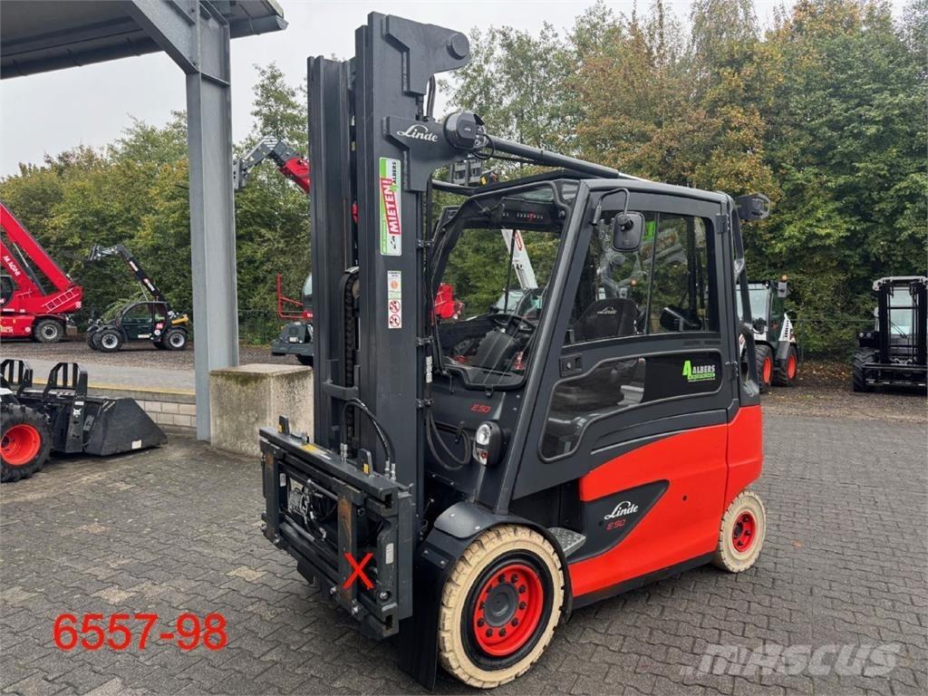 Linde E 50 HL 01 600 Elektro Stapler