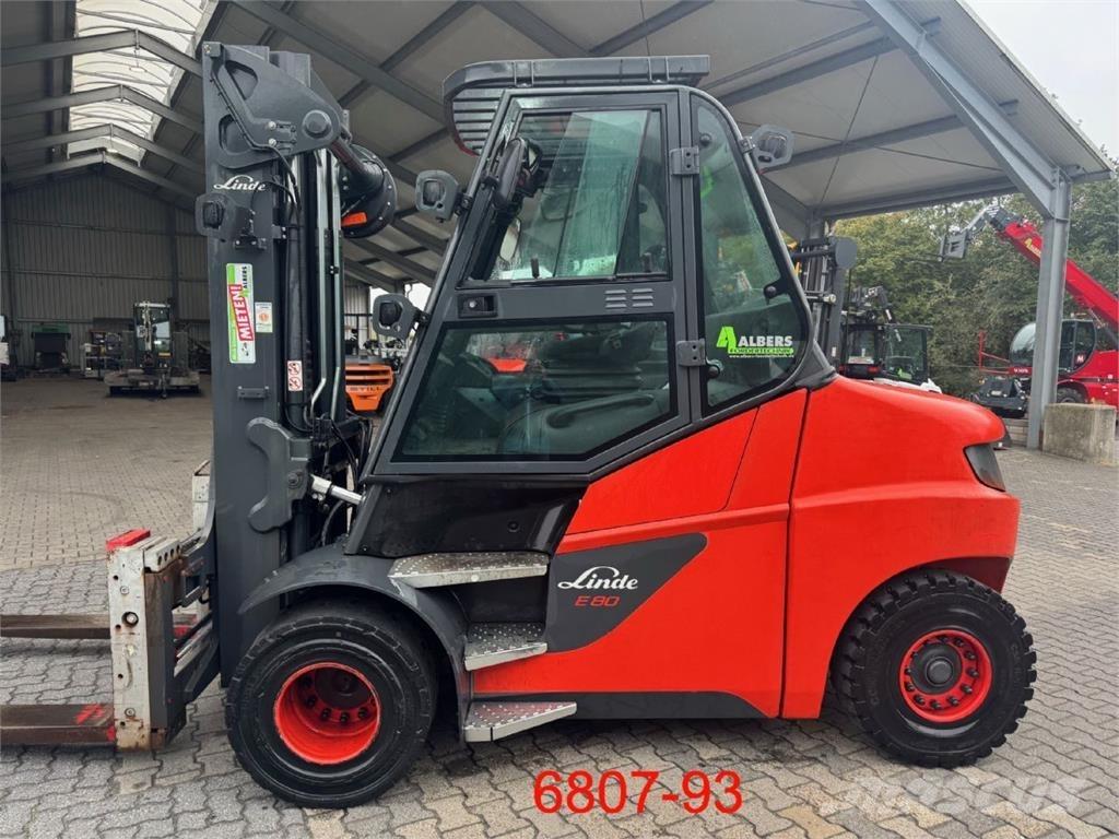Linde E 80-01 / 900 Elektro Stapler