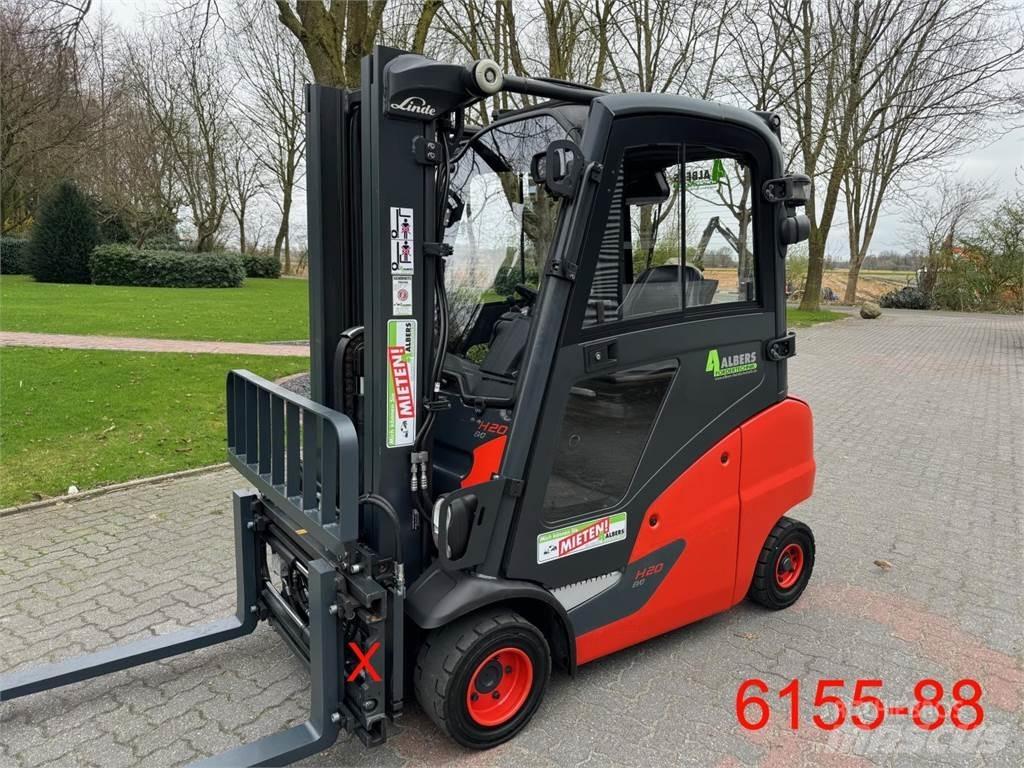Linde H 20 T 01 Gas Stapler