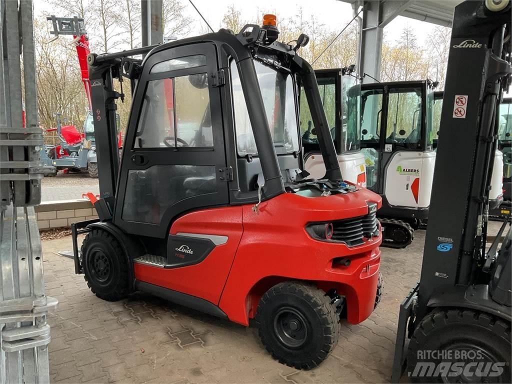Linde H 35 T 01 Gas Stapler