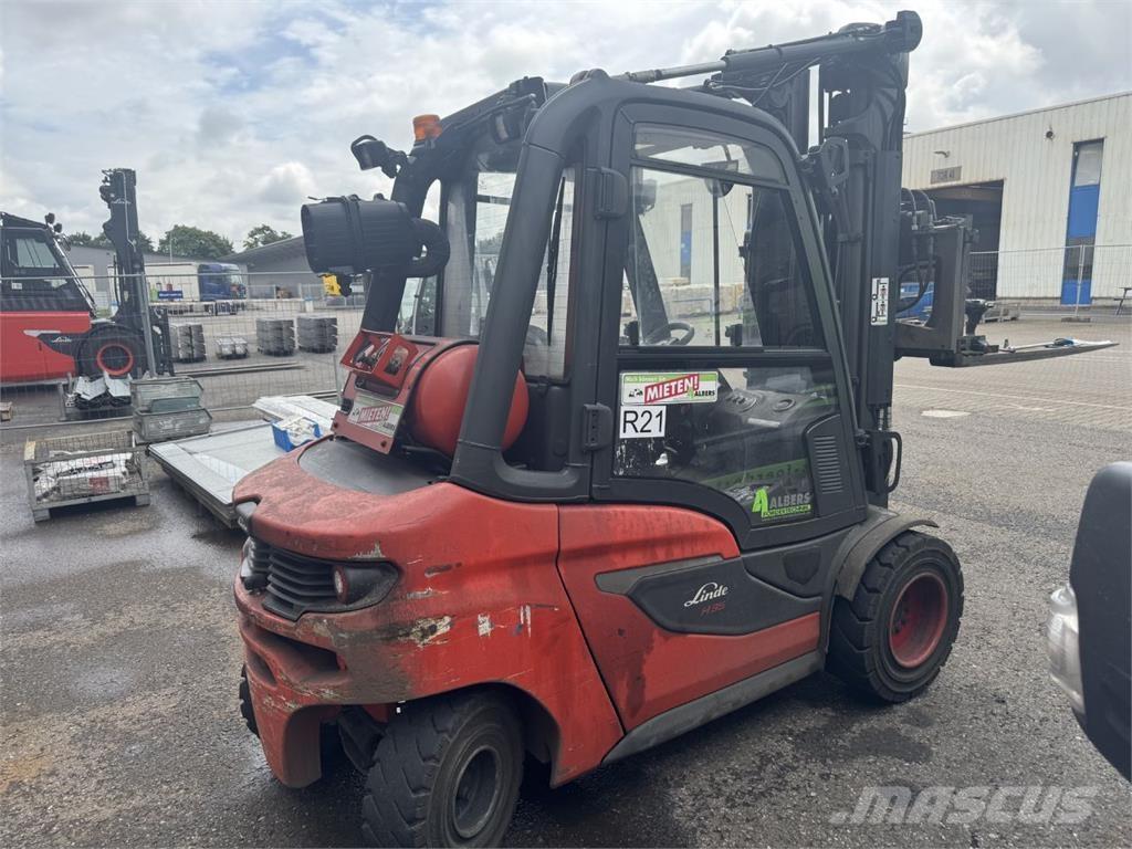 Linde H 35 T 01 Gas Stapler