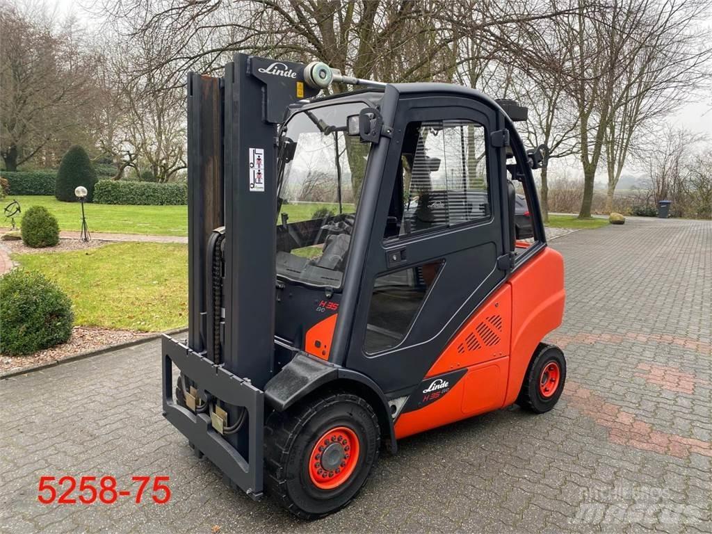 Linde H 35 T 02 Gas Stapler