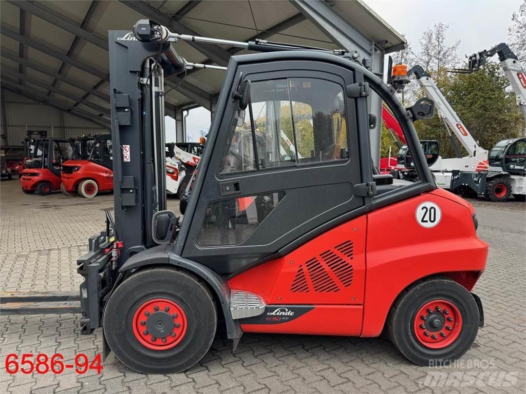Linde H 50 D - 02 / 600 Diesel Stapler