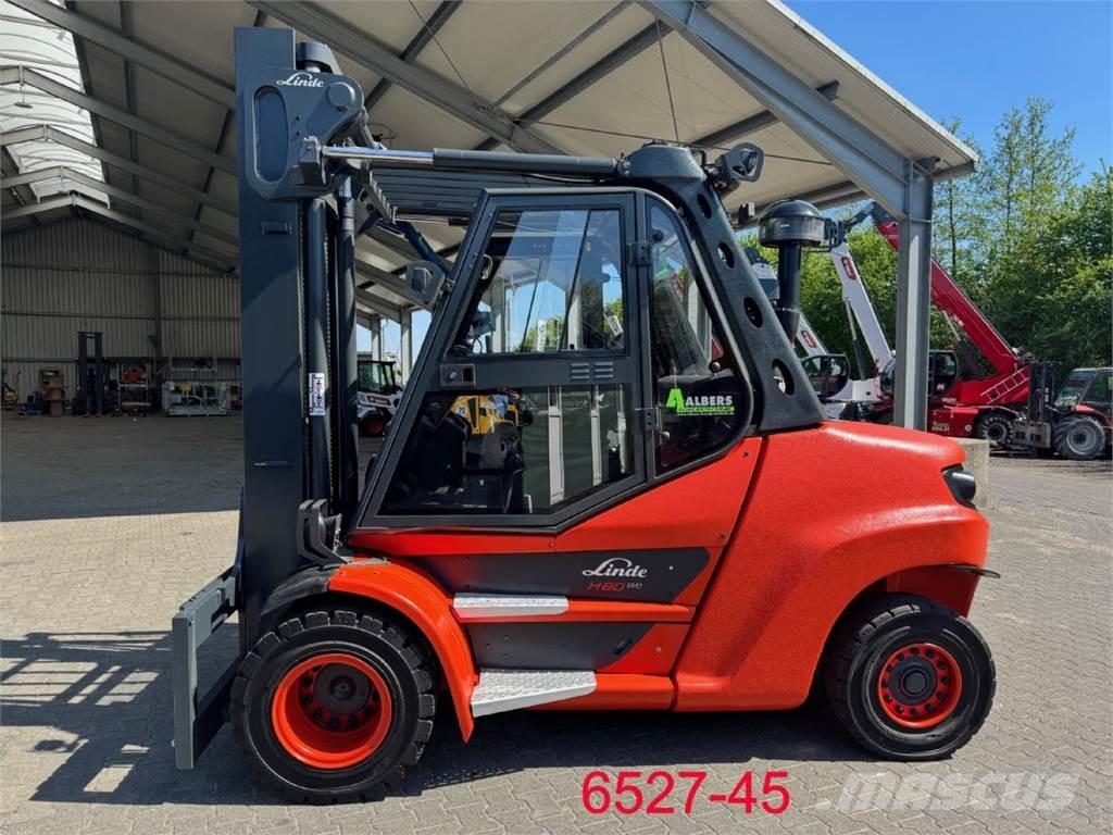 Linde H 80 D 03 / 900 Diesel Stapler