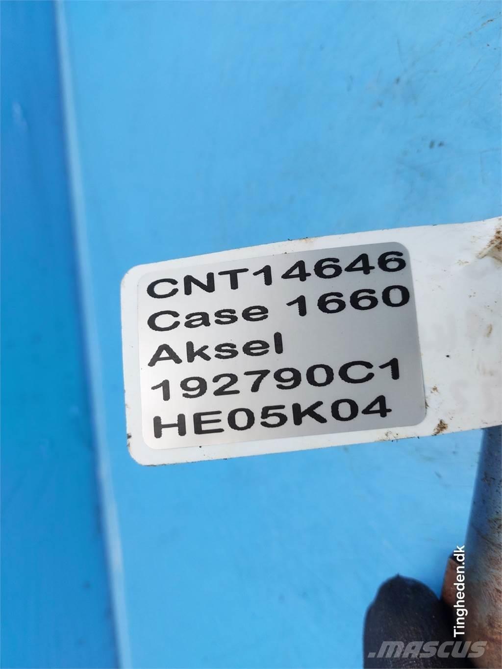 CASE 1660 Zubehör Mähdrescher