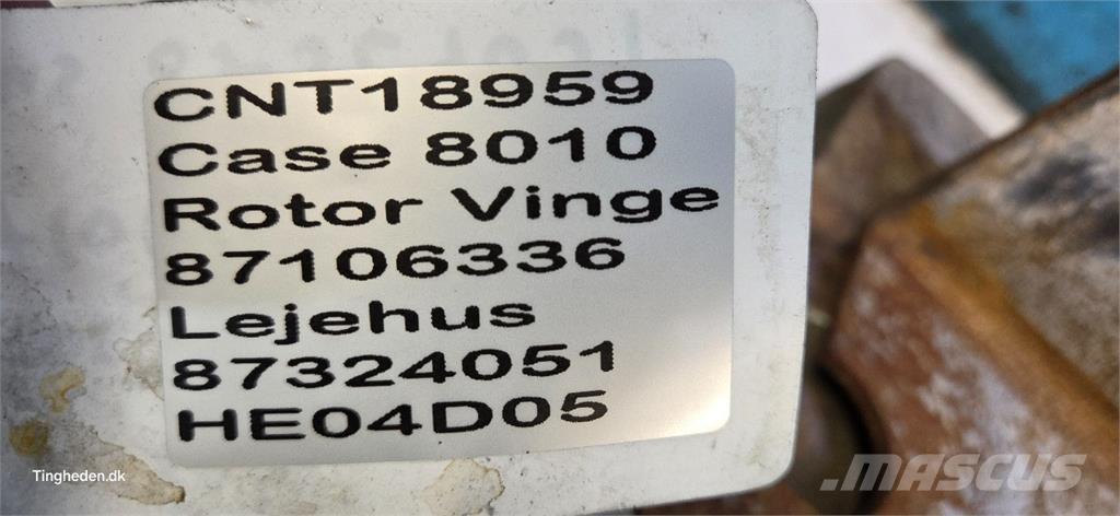 CASE 8010 Zubehör Mähdrescher