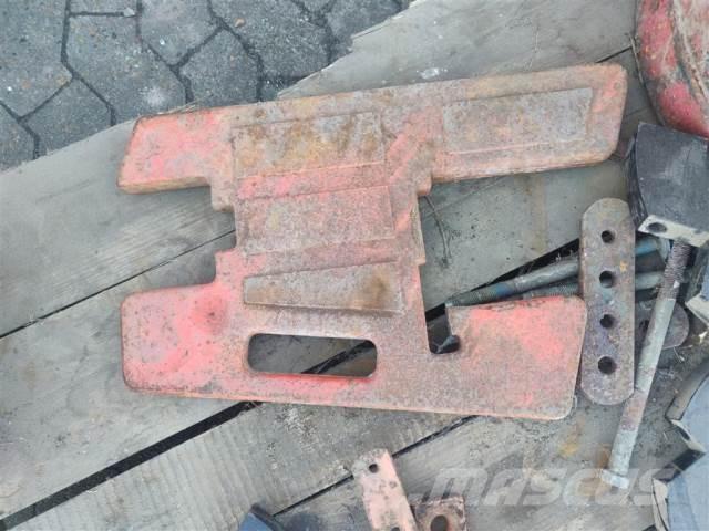 CASE Vægtklods Frontgewichte