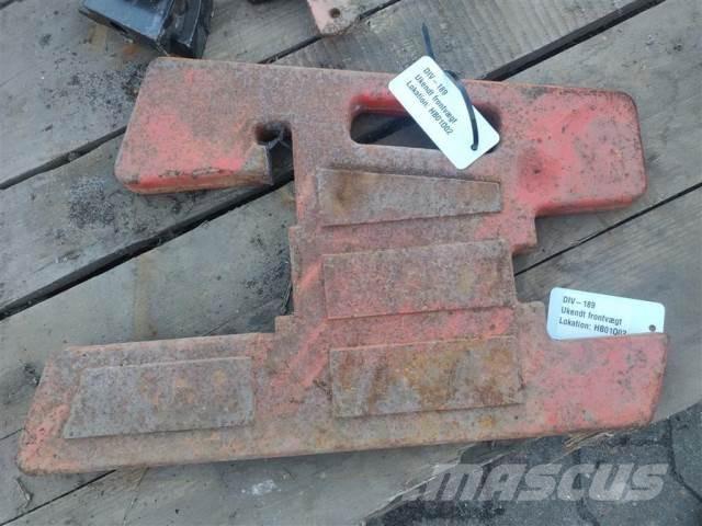 CASE Vægtklods Frontgewichte