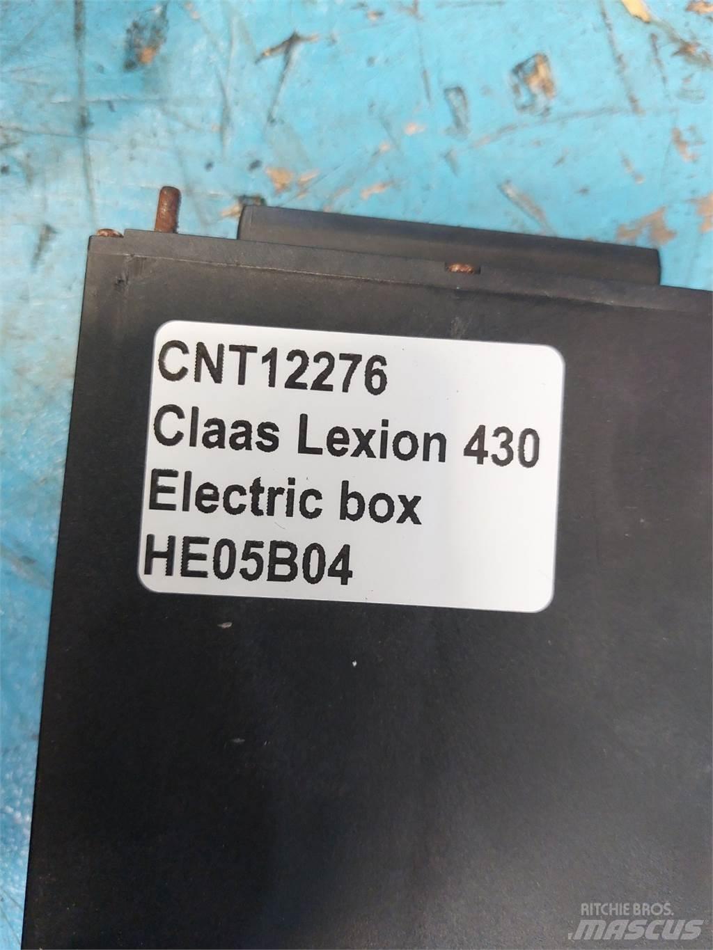 CLAAS Lexion 430 Elektronik