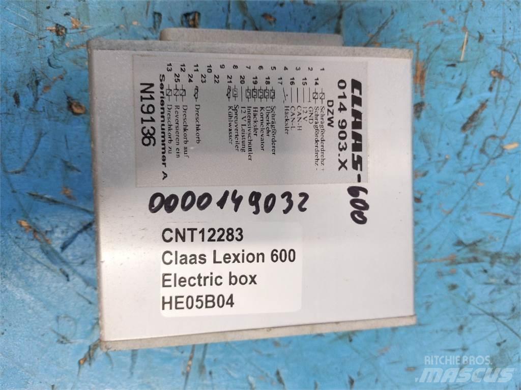 CLAAS Lexion 600 Elektronik