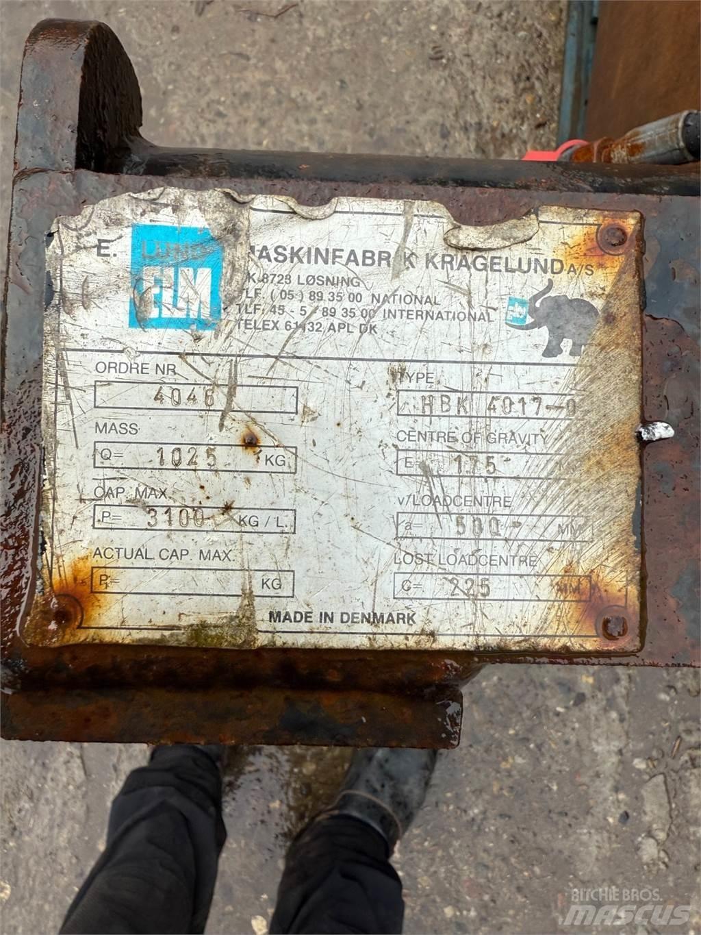 Elm Plade klemme Klammergabel
