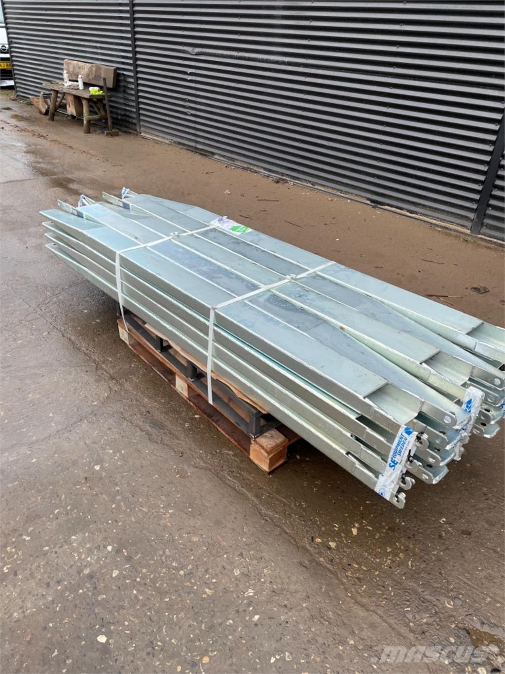  Galvaniserede Gabeln