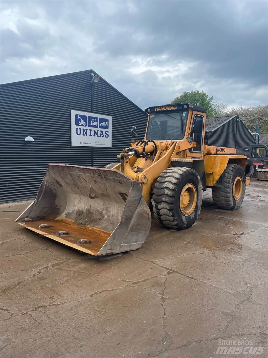 Hanomag 55D Radlader