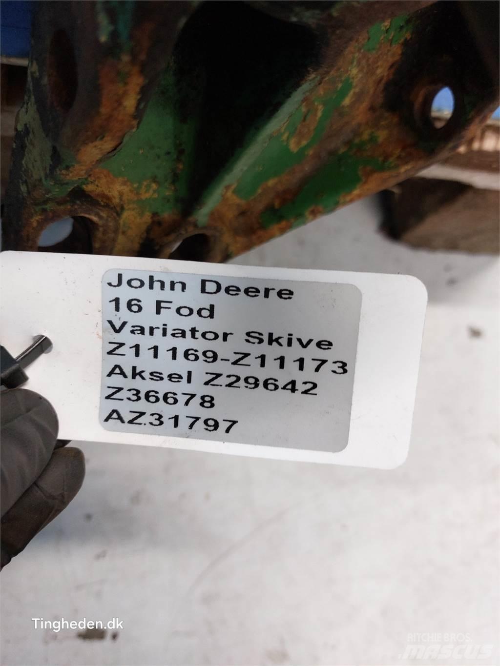 John Deere 1000 Zubehör Mähdrescher