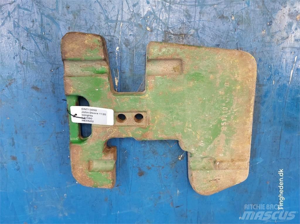John Deere 1120 Frontgewichte