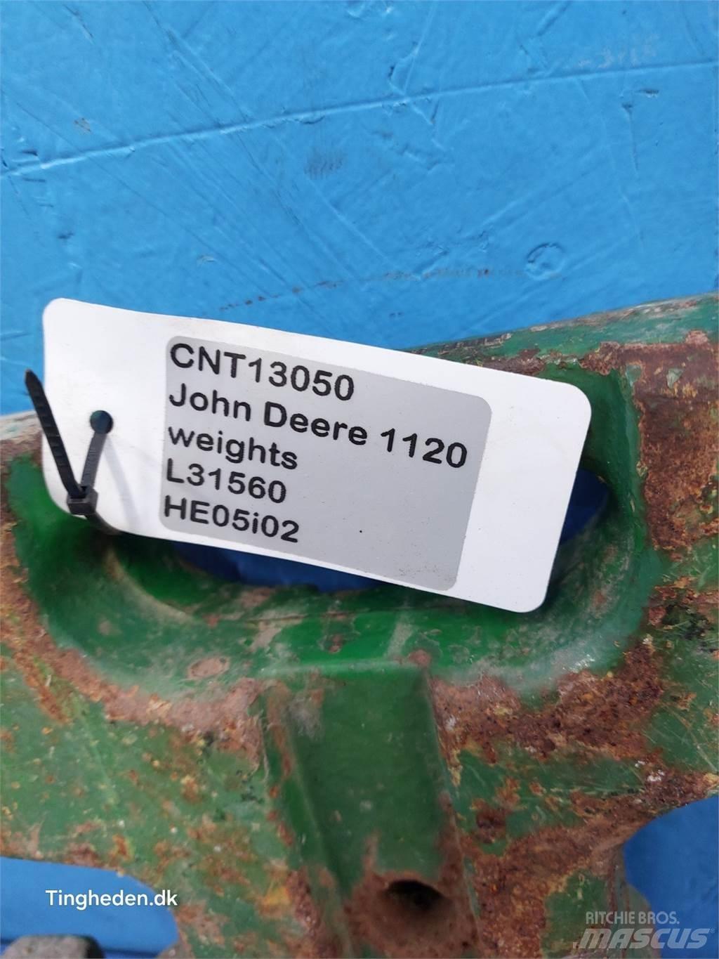 John Deere 1120 Frontgewichte