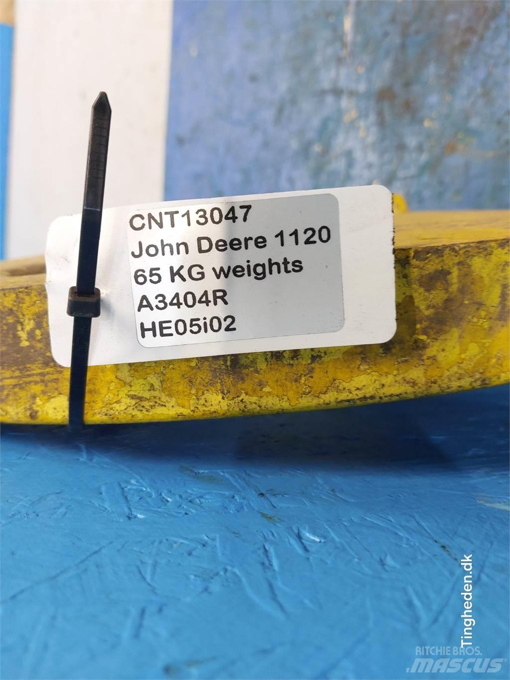John Deere 1120 Frontgewichte