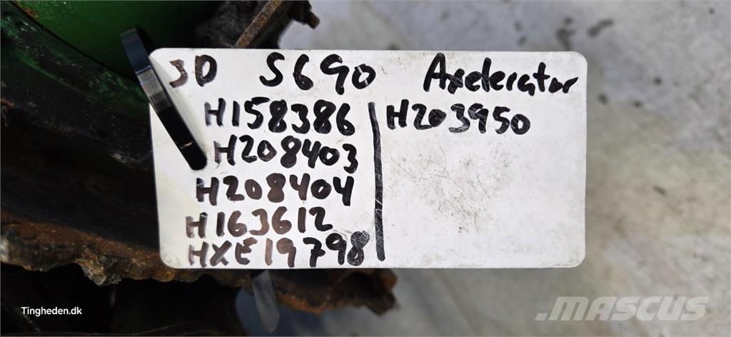 John Deere S690 Zubehör Mähdrescher