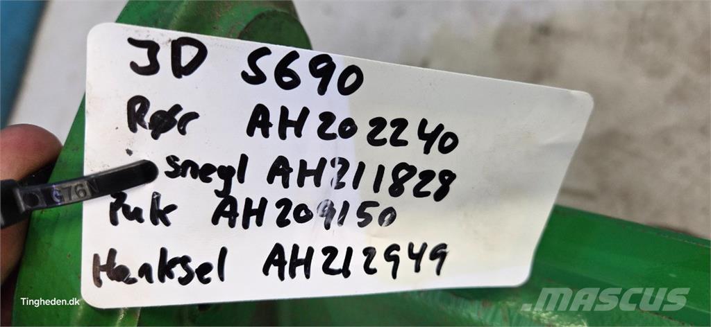 John Deere S690 Zubehör Mähdrescher