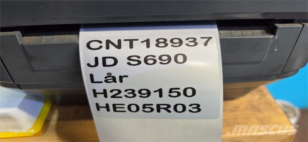 John Deere S690 Zubehör Mähdrescher