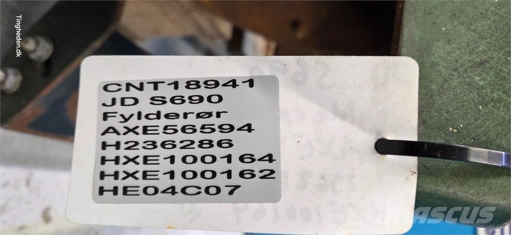 John Deere S690 Zubehör Mähdrescher