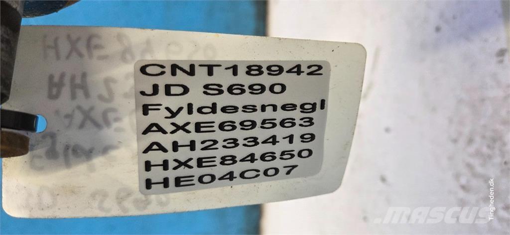 John Deere S690 Zubehör Mähdrescher