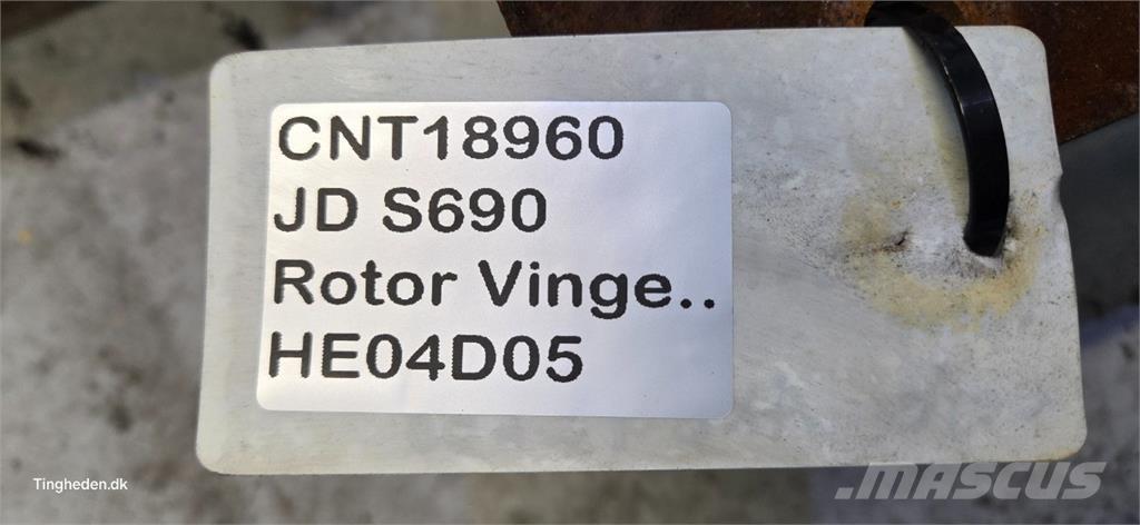 John Deere S690 Zubehör Mähdrescher