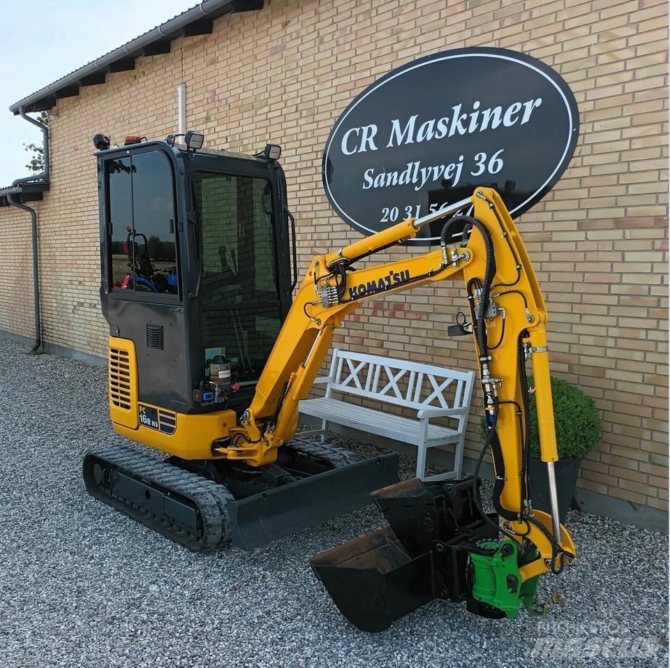 Komatsu pc16r hs Minibagger < 7t
