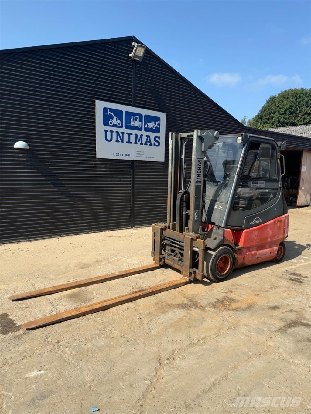 Linde E35 Elektro Stapler