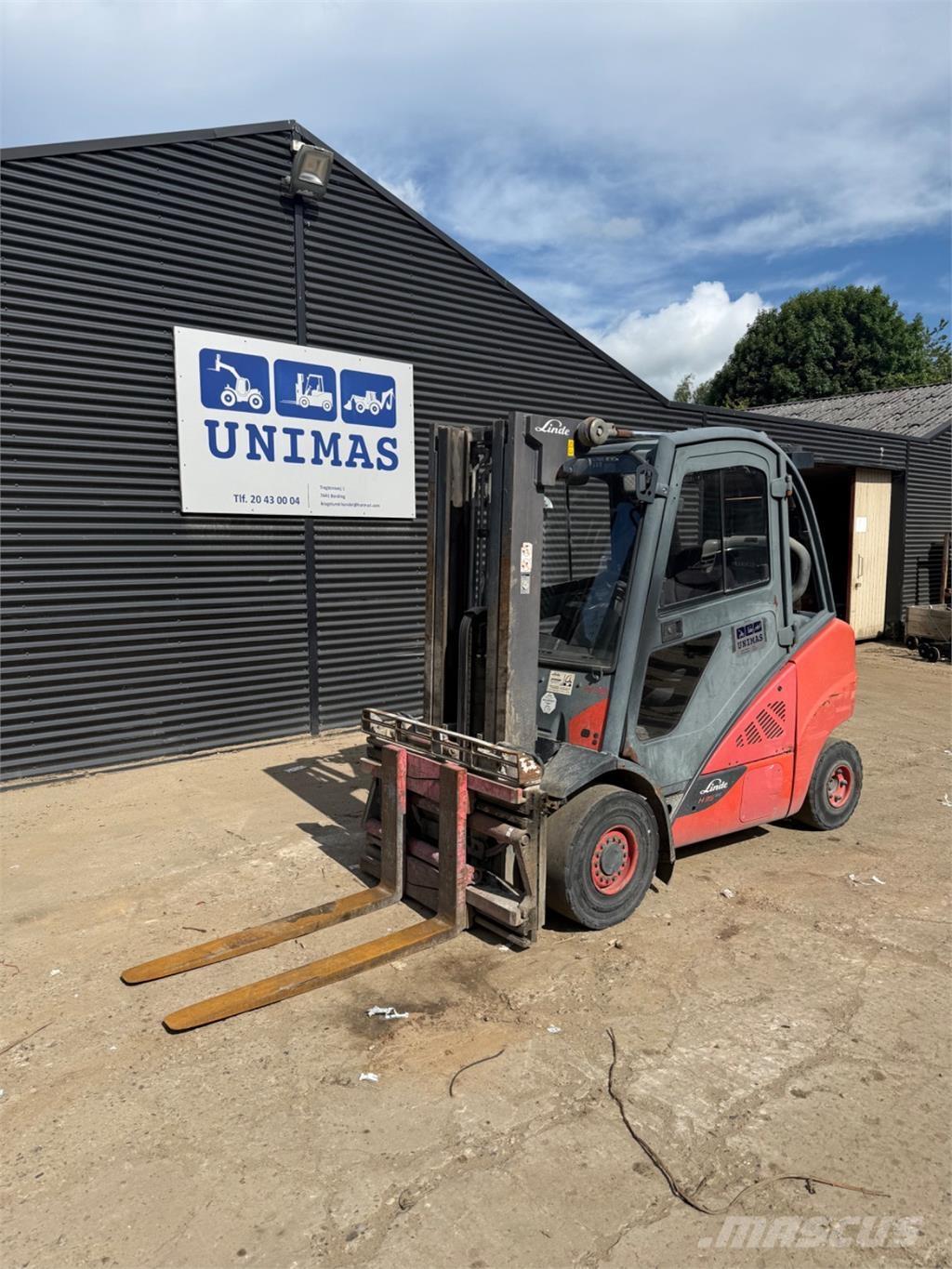 Linde H35D Diesel Stapler