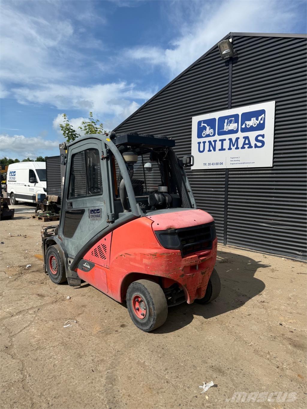 Linde H35D Diesel Stapler