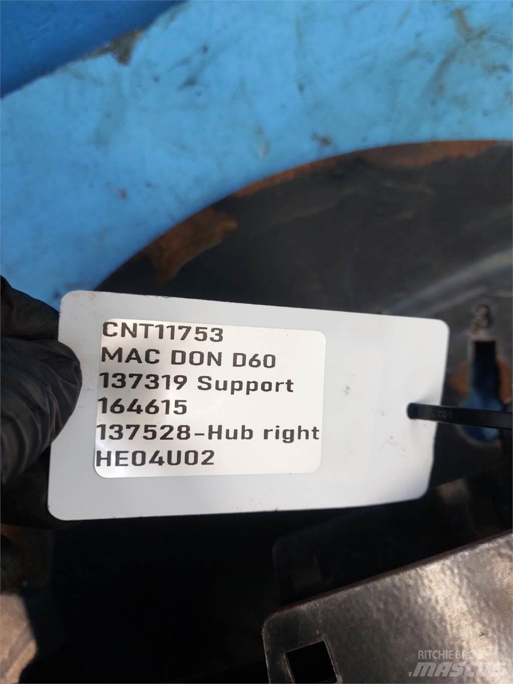 MacDon D60 Zubehör Mähdrescher