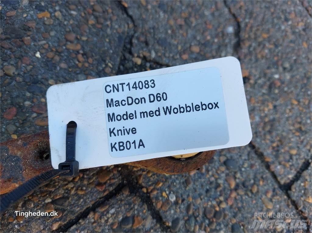 MacDon D60 Zubehör Mähdrescher