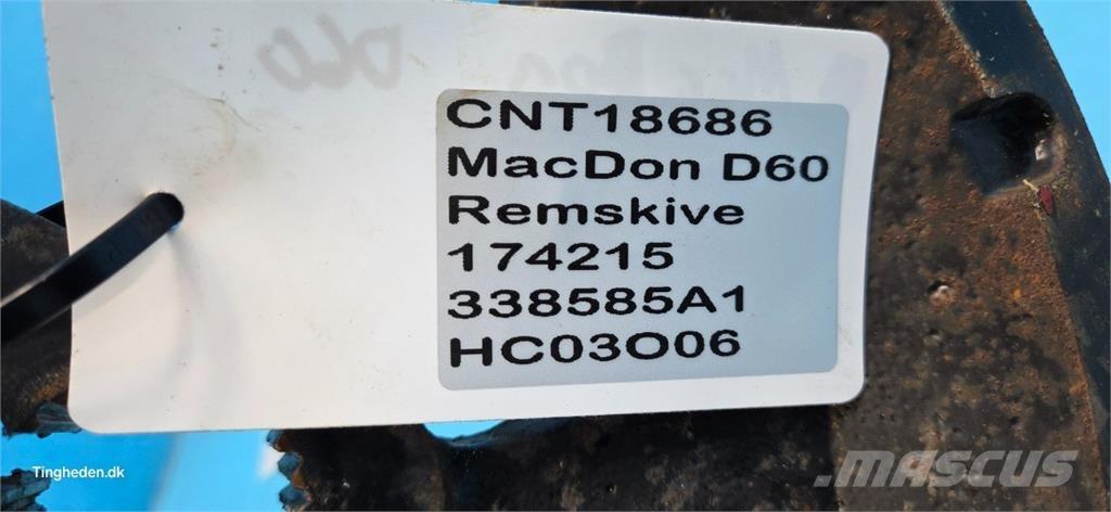 MacDon D60 Zubehör Mähdrescher