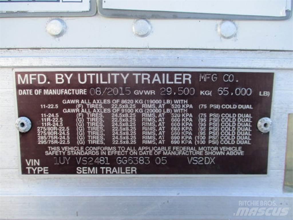 Utility VS2DX 48' Anhänger-Kastenaufbau